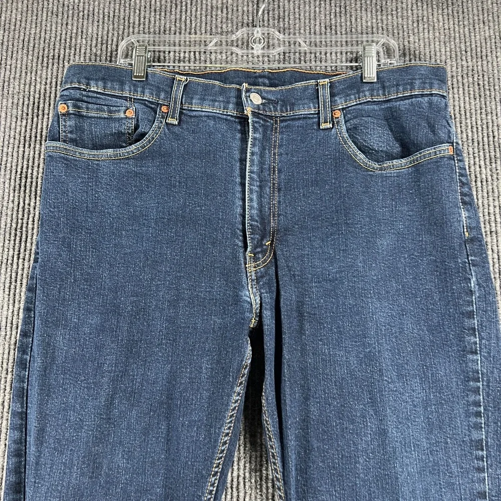 Levis 559 Mens Jeans Size‎ 38x32 Dark Blue Denim Casual Comfort Relaxed Straight